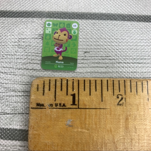 Animal Crossing Amiibo Nana Mini NFC Card. Scan in Villager ACNH Switch - Picture 4 of 5